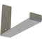 Ekena Millwork Steel Hanging Shelf Bracket, Hammered Silver 2"W x 10"D x 6 1/2"H BKTM02X10X06HSHSV - alternate 1